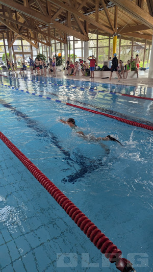 Schwimmerin der DLRG Geretsried